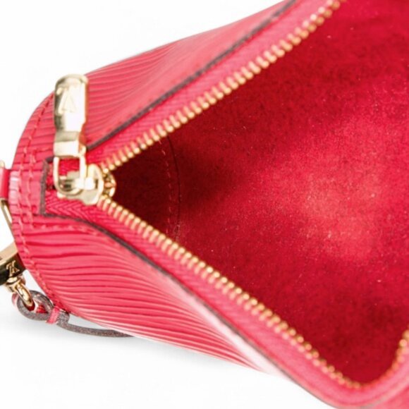 Louis Vuitton Authentic Epi Mini Papillon RED Vintage 1997 - Picture 6 of 6